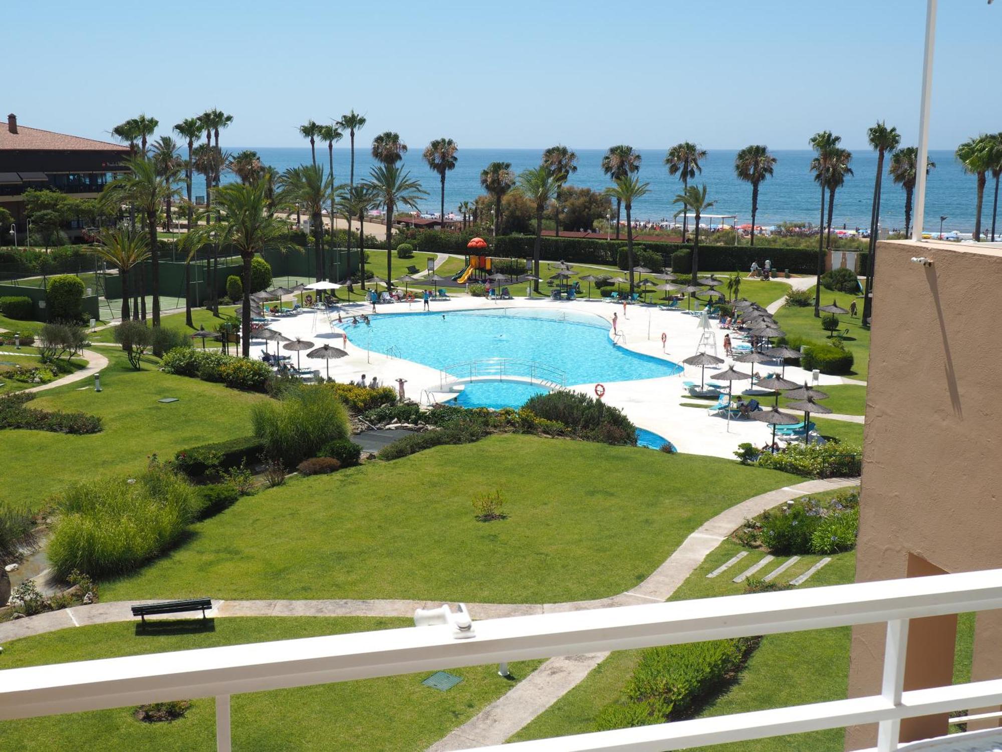 Atico En Las Americas Islantilla Primera Linea De Playa Exterior foto
